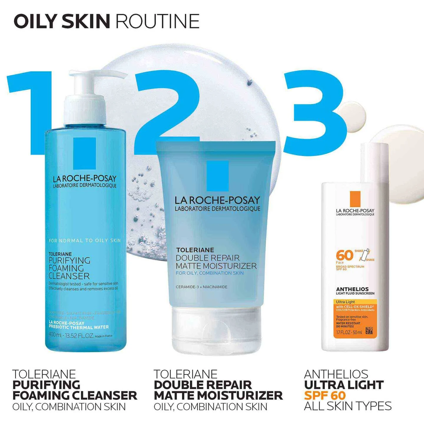 La Roche-Posay Toleriane Double Repair Matte Face Moisturizer for Oily Skin - Image 9