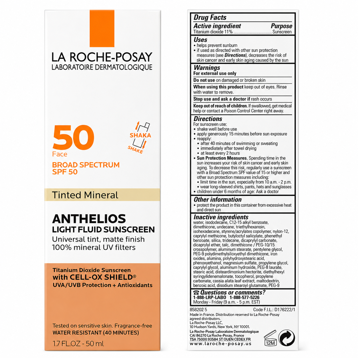 La Roche-Posay Anthelios Mineral Tinted Sunscreen SPF 50 - Image 7